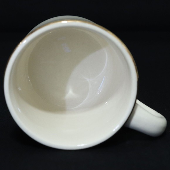 Boy Scouts VTG BSA Ceramic Mug Region 4 Buckskin Men Ohio, Kentucky Gold Rim Cup - Picture 6 of 6